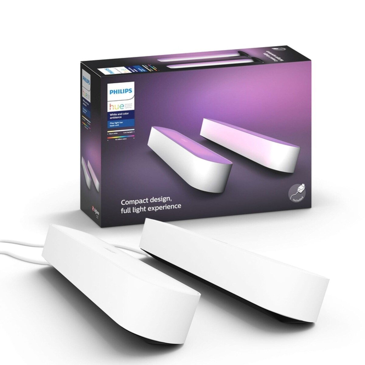 PHILIPS Hue Play LED table lamp set of 2 - 7820231P7
