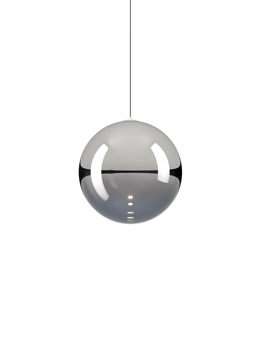 Lodes Random Solo 18 Pendant light Chrome Warm white