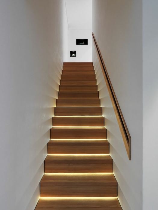 Indirect light stairs